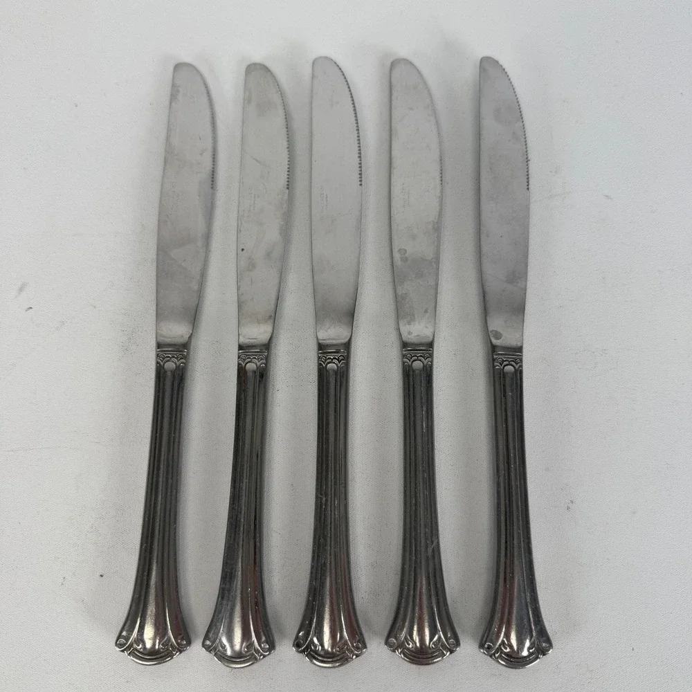 5 Wallace Resplendence Grand Ballroom ButterKnife 18/10 Stainless Steel Flatware
